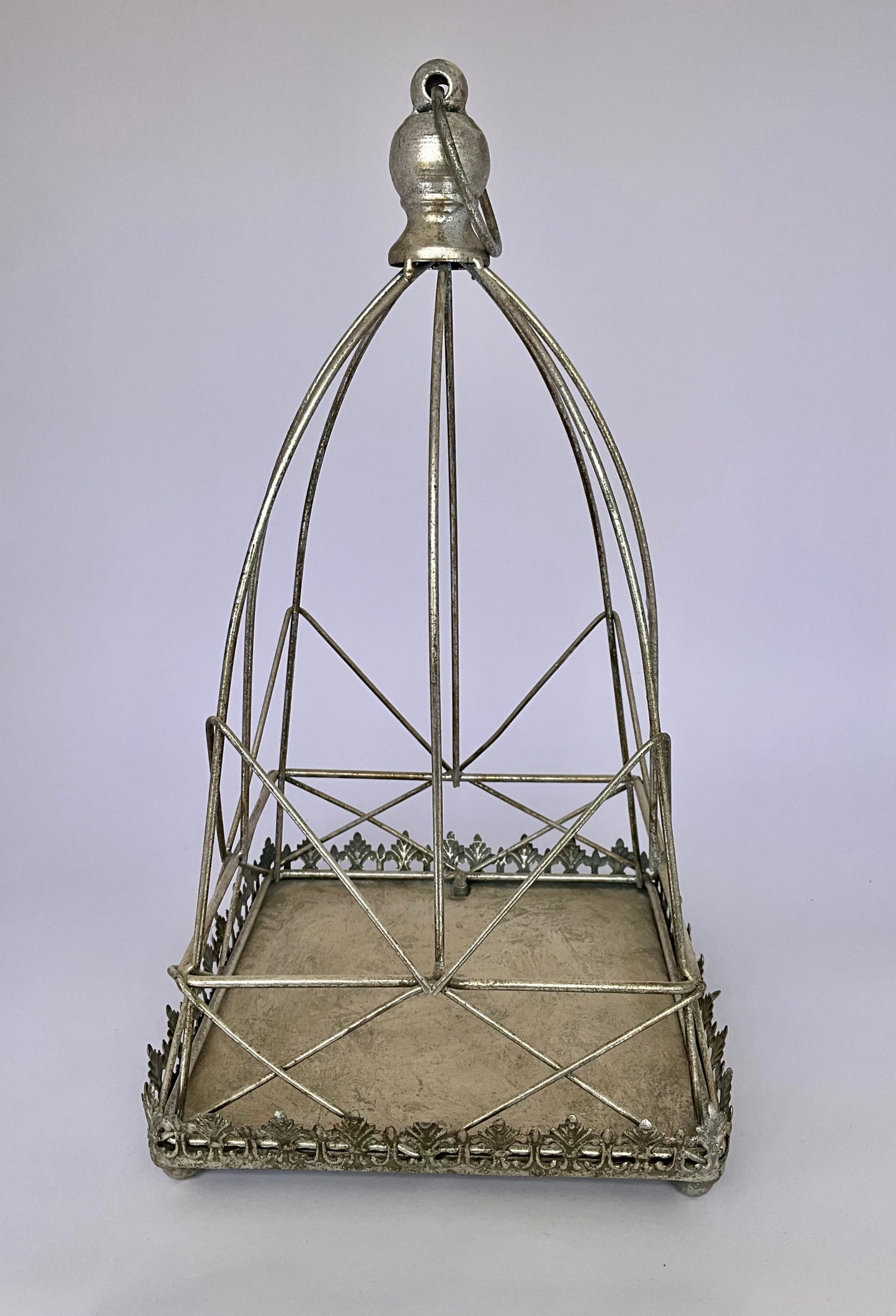 FANAL JAULA PLATEADO SET