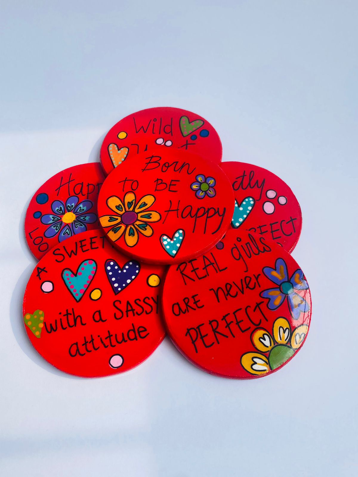 POSAVASOS Frases para mujeres 2 (En inglés)