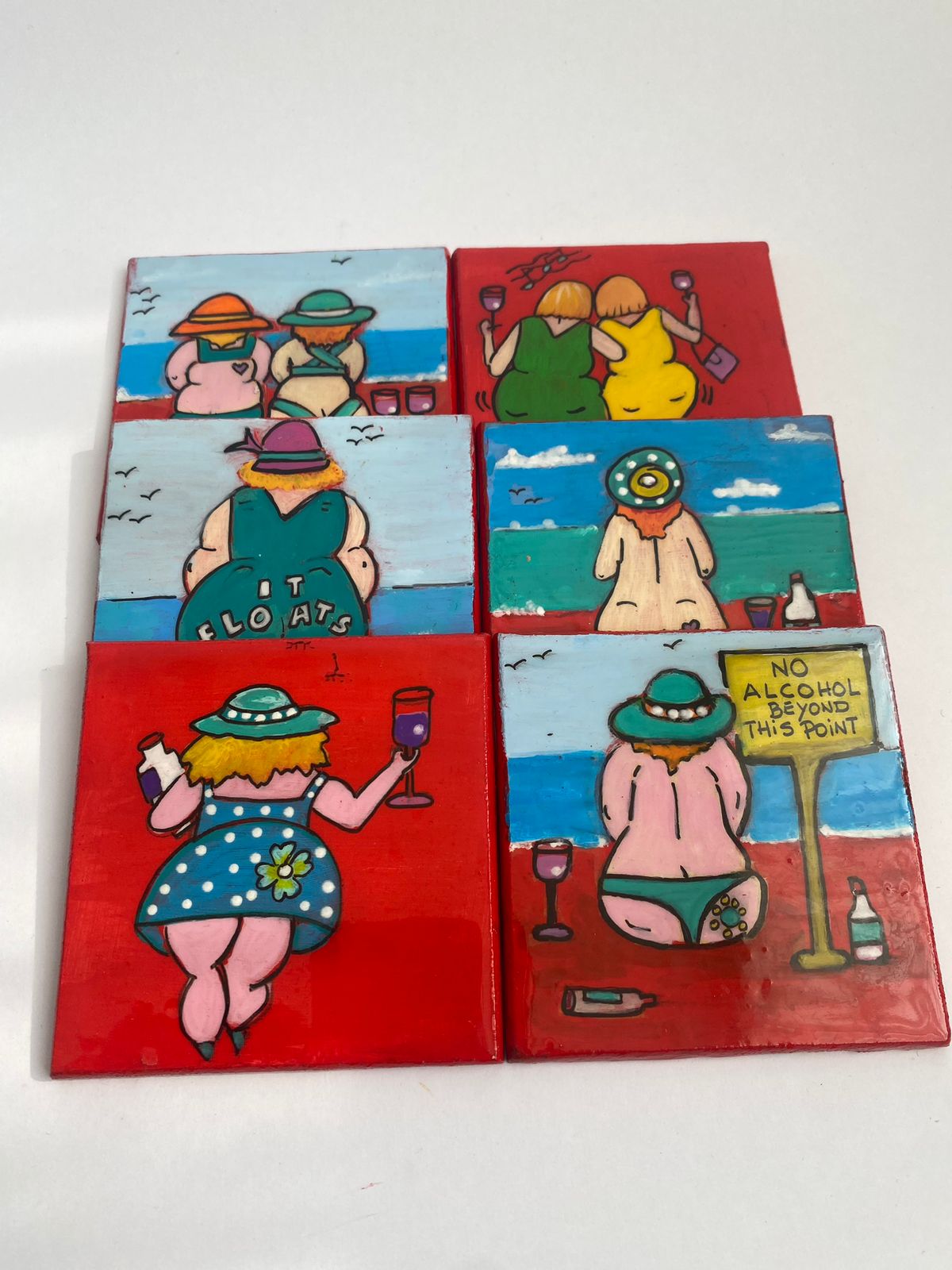 POSAVASOS Gordas Felices 1