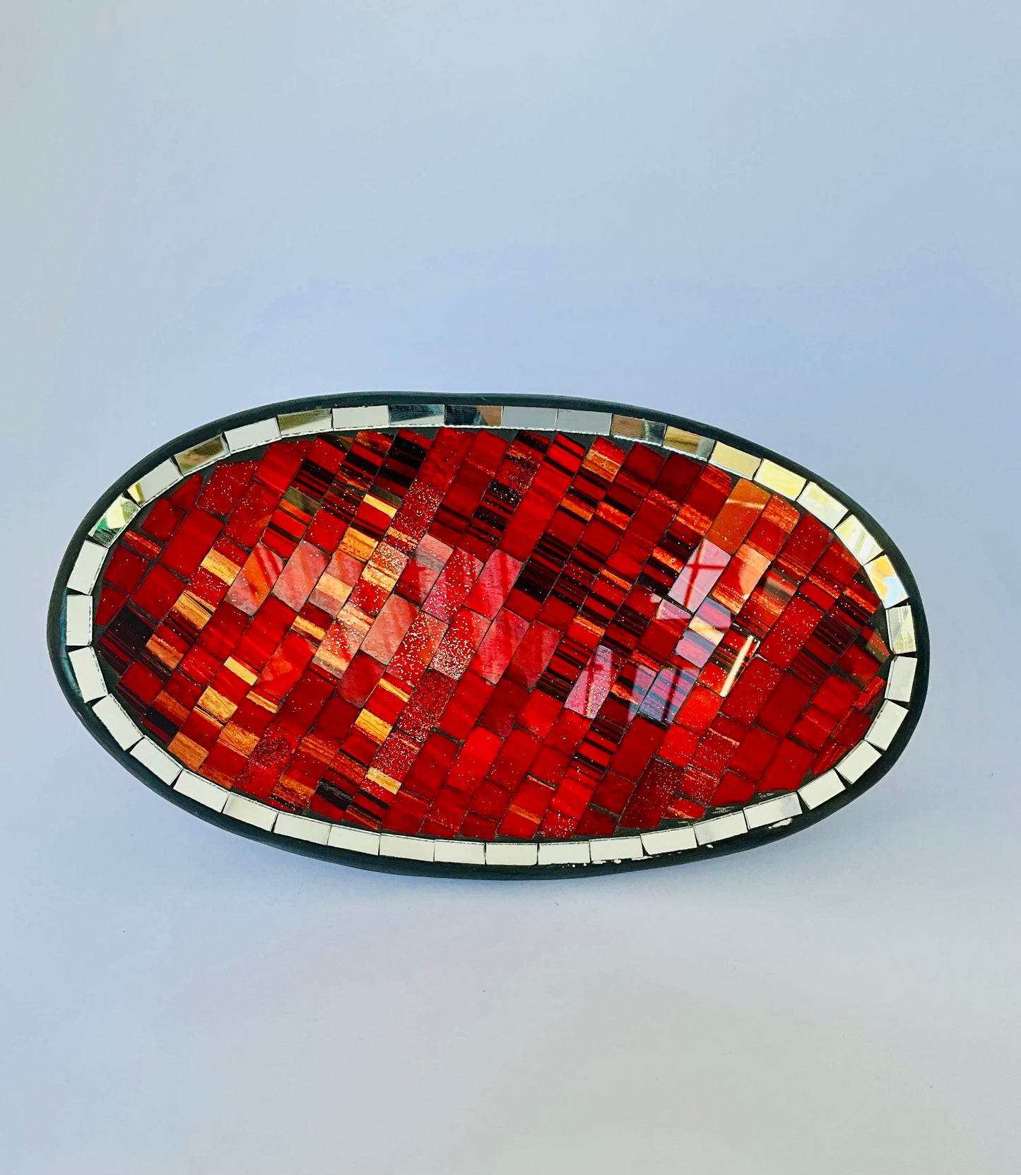 FUENTE MOSAICO ROJA PEQUEÑA