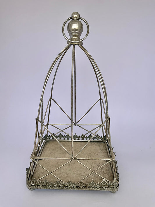 FANAL JAULA PLATEADO SET