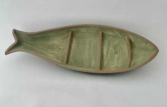 FUENTE FORMA DE PESCADO