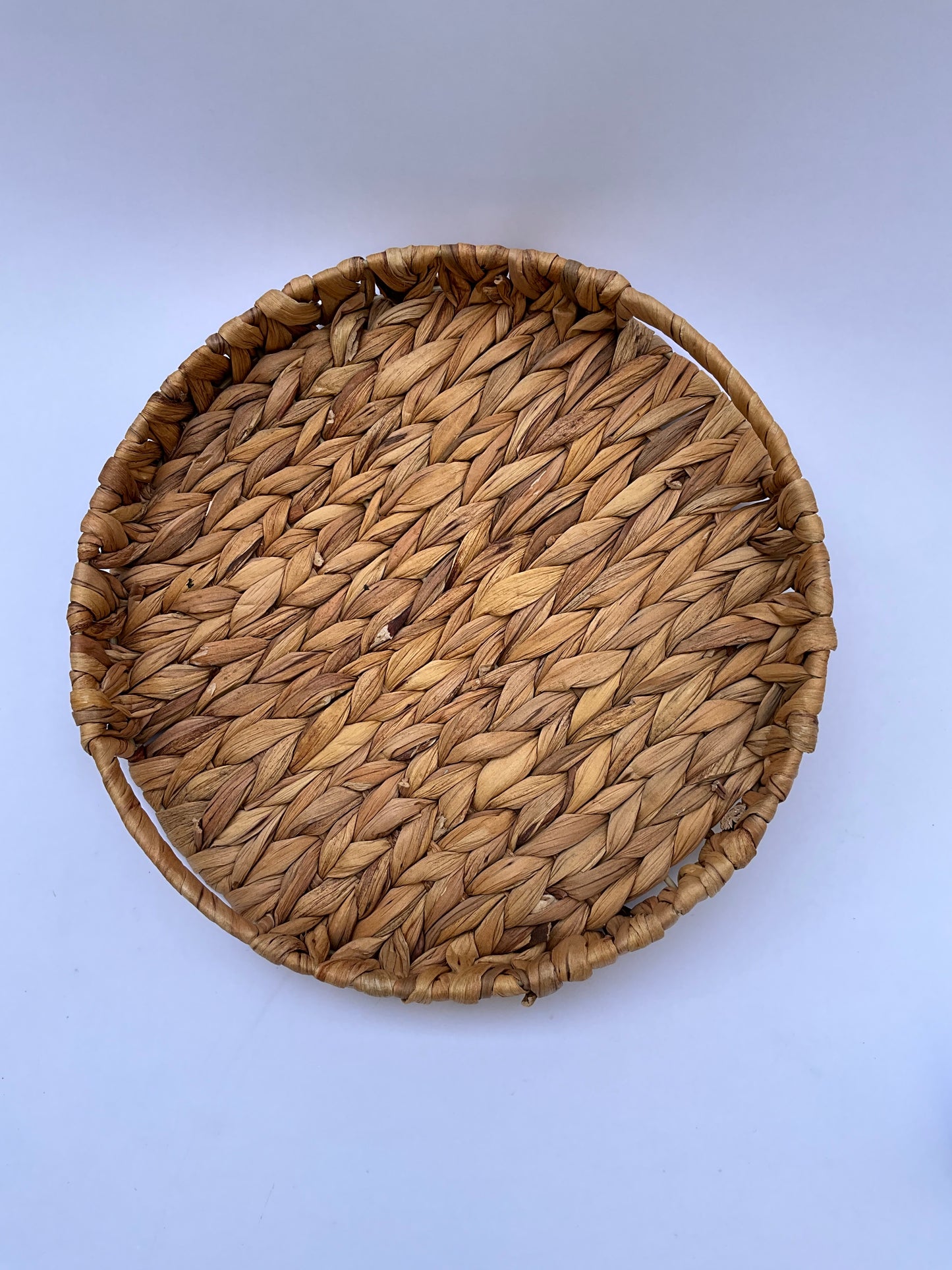 BANDEJA REDONDA FIBRA NATURAL L