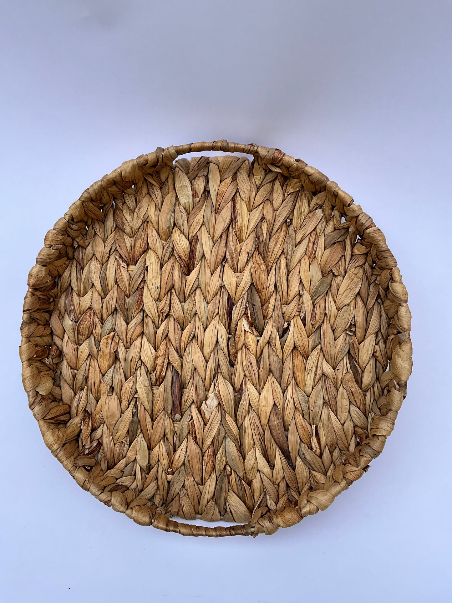 BANDEJA REDONDA FIBRA NATURAL M