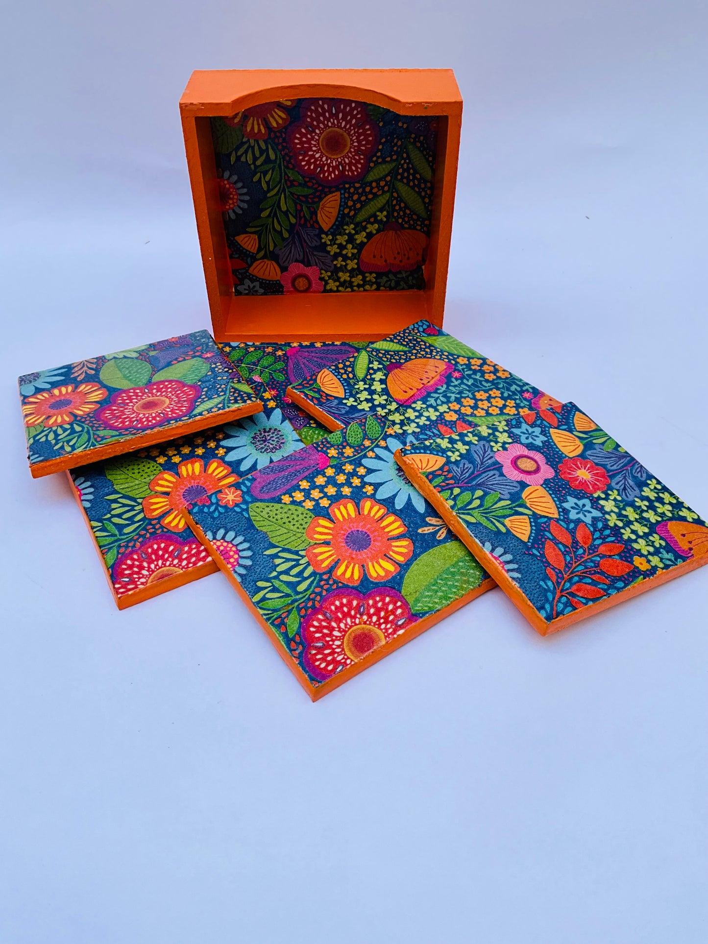 POSAVASOS Flores y colores