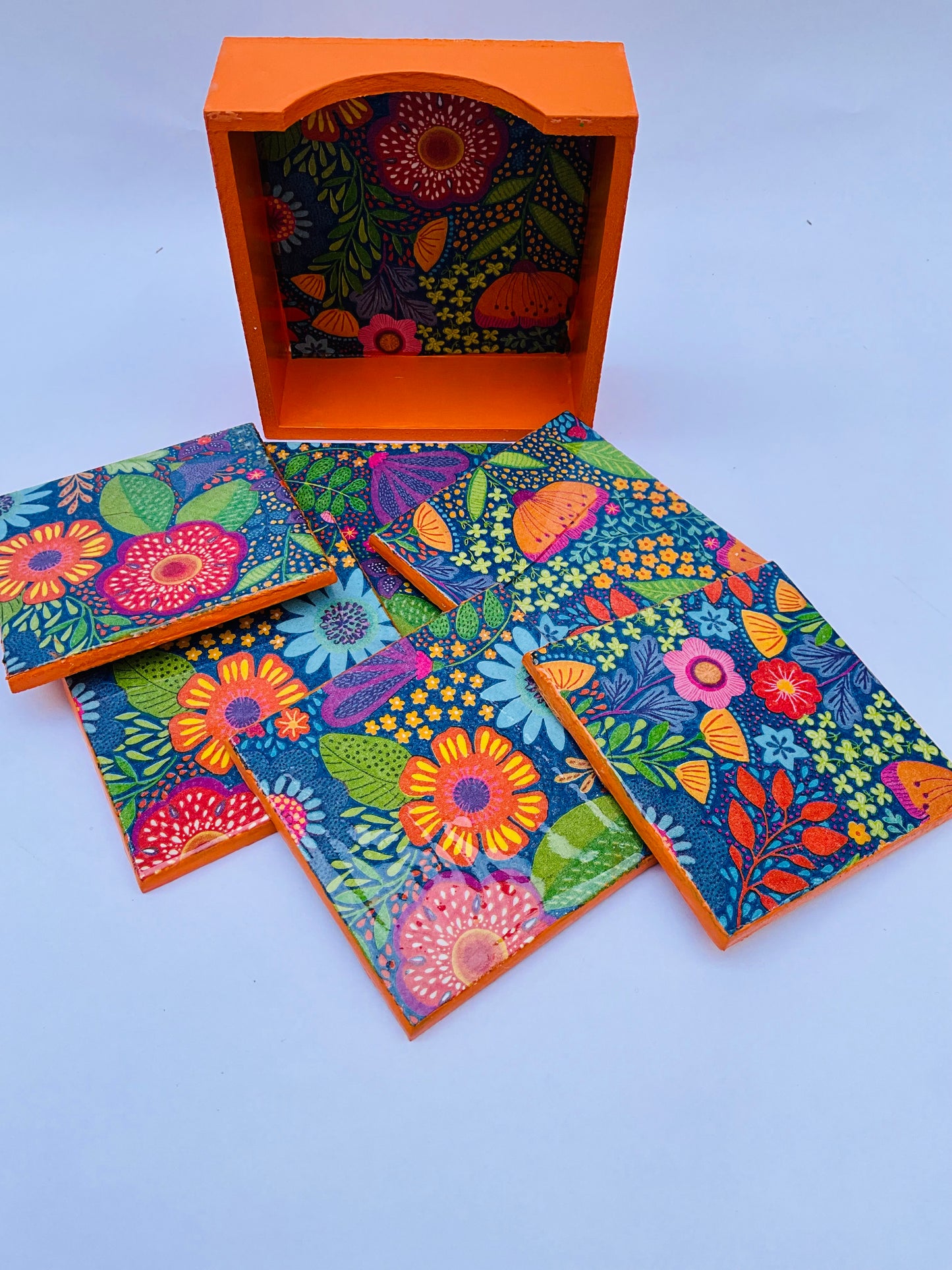 POSAVASOS Flores y colores