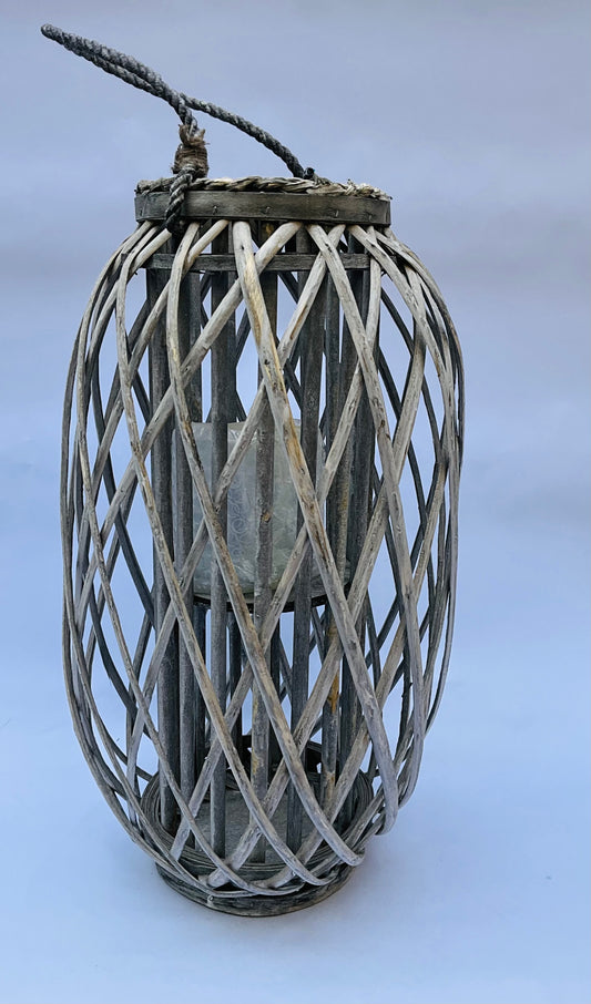 FANAL DE MIMBRE GRIS GRANDE