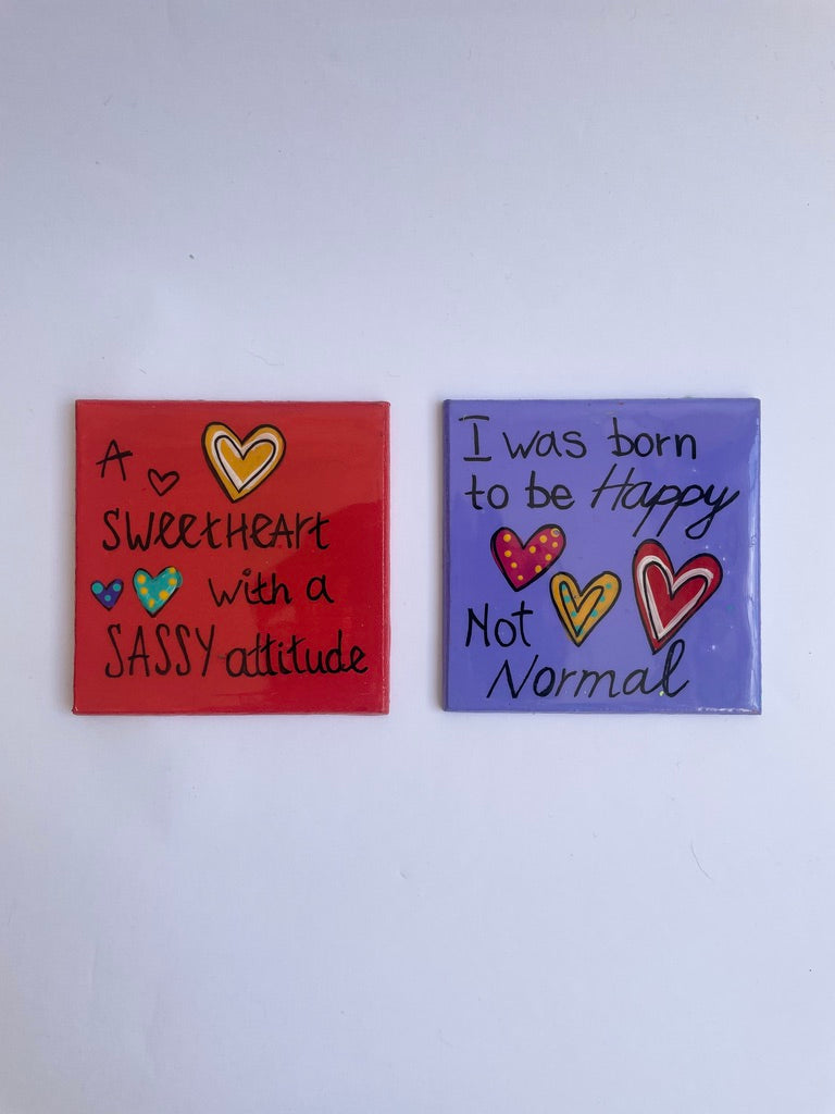 POSAVASOS Frases para Mujeres 3 ( En inglés)