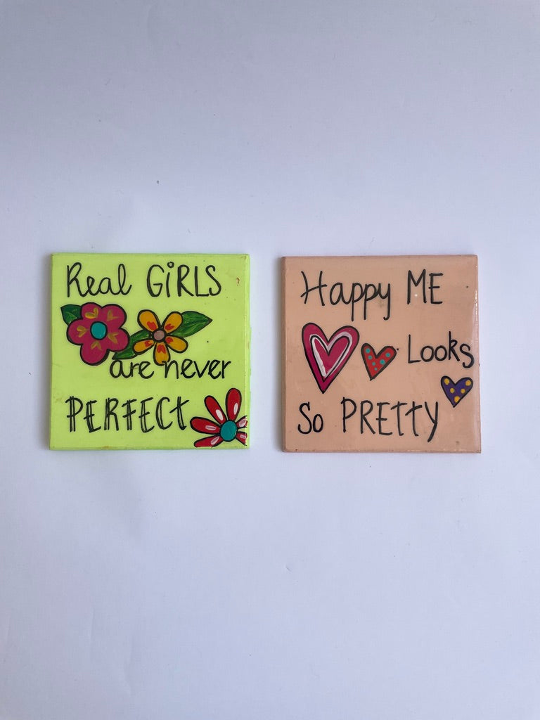 POSAVASOS Frases para Mujeres 3 ( En inglés)