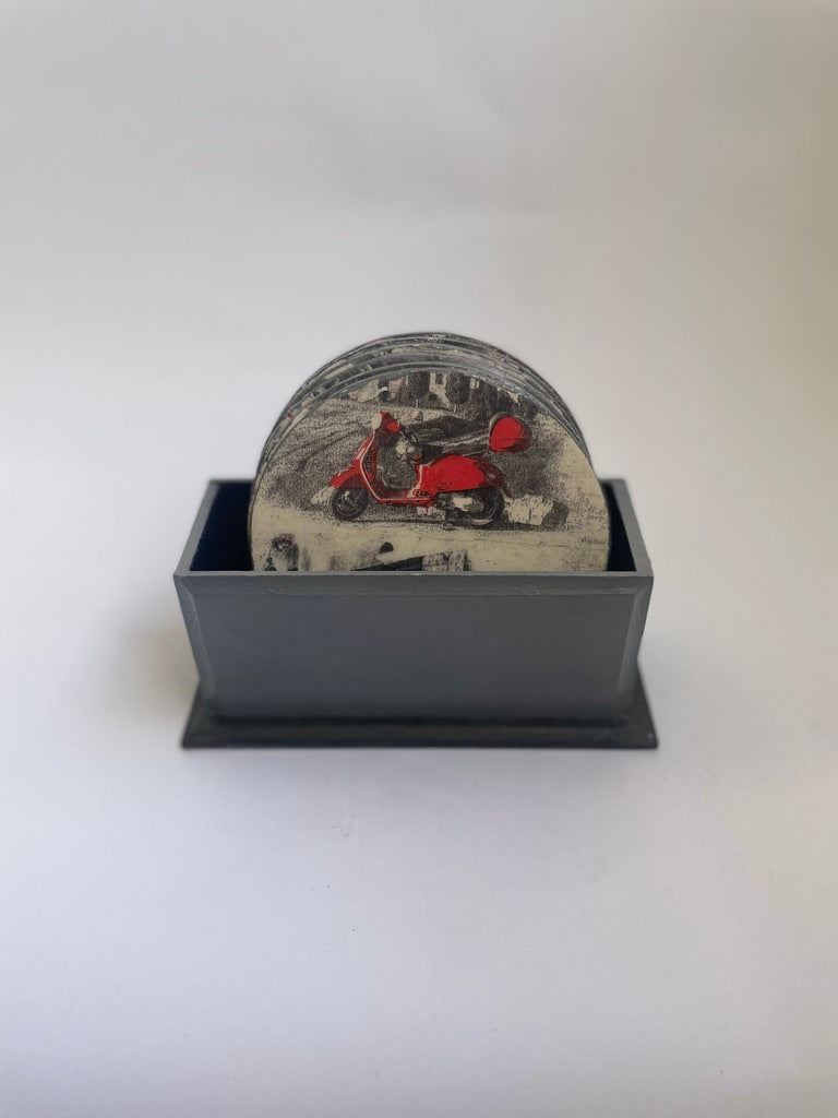 POSAVASOS DECOUPAGE VINTAGE