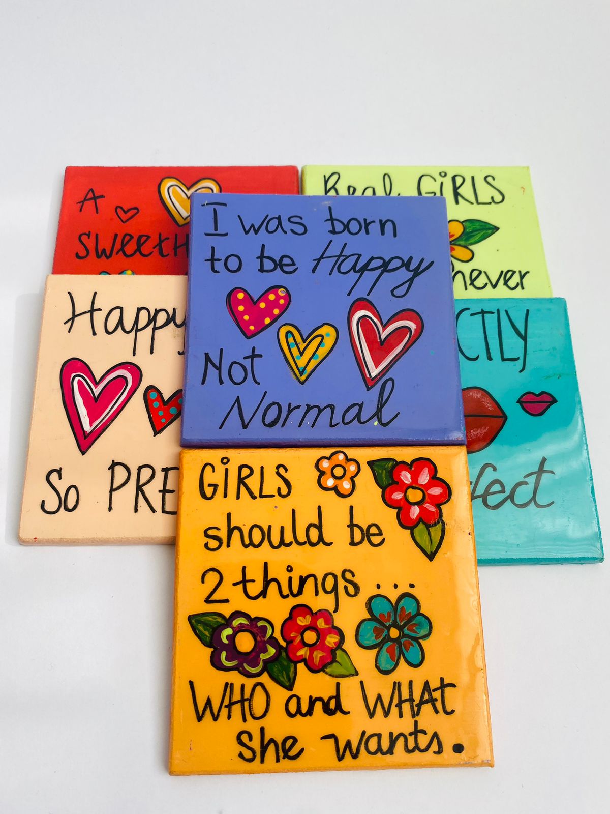 POSAVASOS Frases para Mujeres 3 ( En inglés)